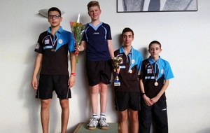 Championnats Rhône-Lyon M/C/J : 4 podiums !