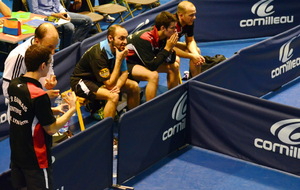 Situation avant barrages : Ch. par Equipes phase 2 - 2014-2015