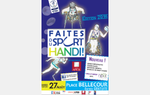 Faites du Sport Handi : samedi 27 août 2016