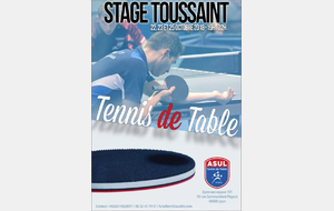 Stage soirée Toussaint 2018