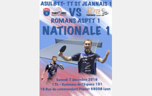 Match de N1 contre Romans le 7/12 !!!!