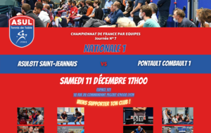 Match N1 contre Pontault Combault 1