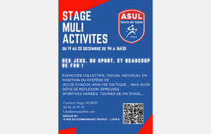 Stage multi-activités - Noël 2022