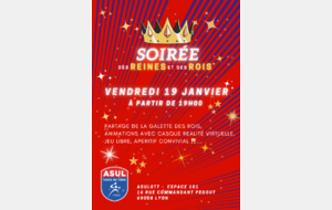 Soirée des Reines &amp; des Rois - 19 janvier 2024