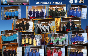 Classement général Minimes filles.
(photo : site ligue du Centre)