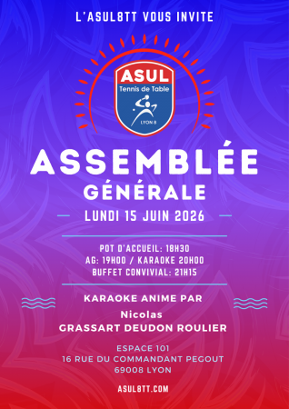 Assemblée Générale 2025-2026 et informations de fin de saison