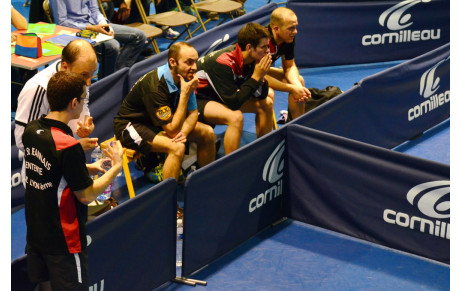 Situation avant barrages : Ch. par Equipes phase 2 - 2014-2015