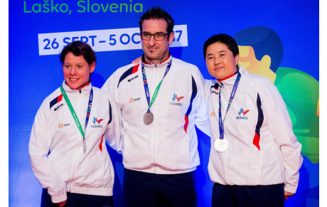 Anne Barneoud en argent aux Championnats d'Europe Handisport