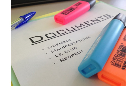 Permanences d'inscriptions et reprise des entraînements