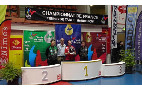 Anne BARNEOUD double médaillée aux championnats de France Handisport 2019 !
