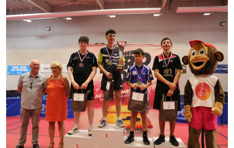 Anatole CLEMENT en bronze aux finales par classement nationales !