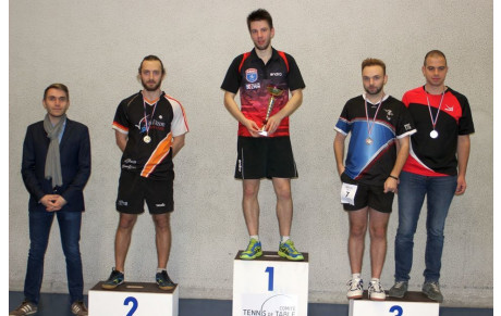 Titre en simple et en double messieurs - Rhône Lyon senior