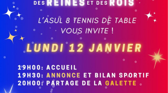 Soirée Galettes des Rois - 12/01/2026